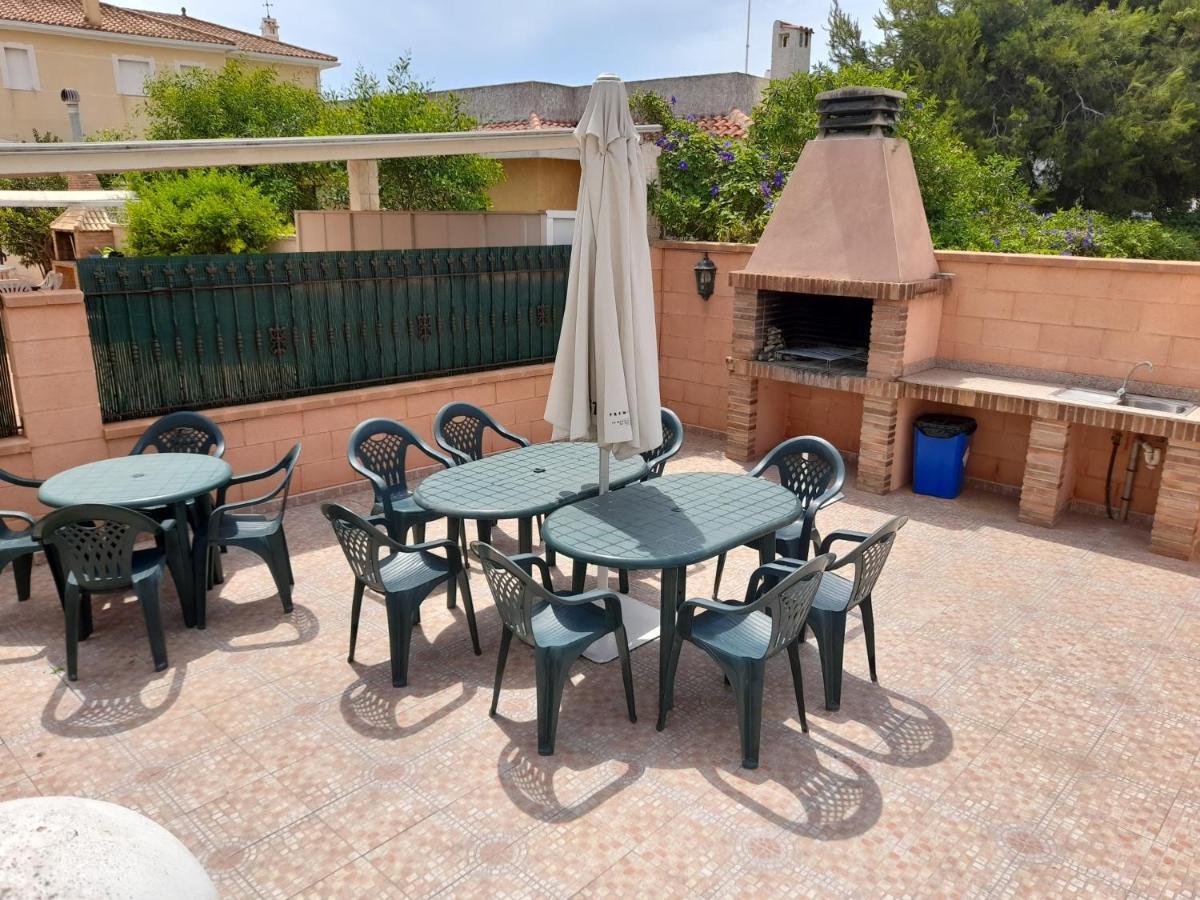 Chalet Muy Cerca De La Playa Con Piscina Privada Dehesa de Campoamor  Luaran gambar