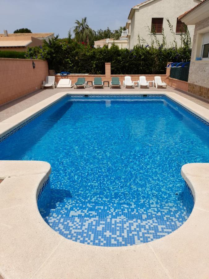 Chalet Muy Cerca De La Playa Con Piscina Privada Dehesa de Campoamor  Luaran gambar